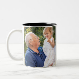 Create Your Own Photo Two-Tone Coffee Mug