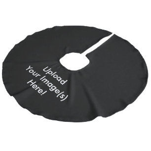 Create-Your-Own Photo Upload Christmas Tree Skirt