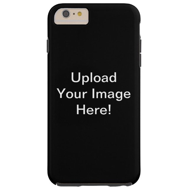 Create-Your-Own Photo Upload iPhone 6 Plus Case (Back)