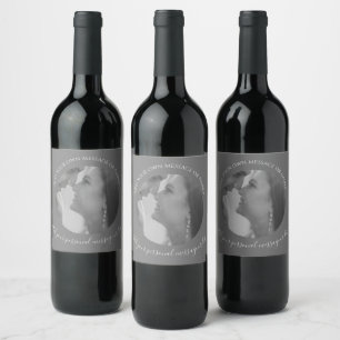 Create Your Own Photo Wine Label