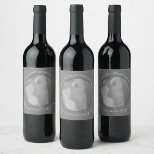 Create Your Own Photo Wine Label 