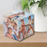 Create Your Own Picture 5 Side Family Photos Cube<br><div class="desc">Create your own personalised family photo keepsake with this custom decorative photo cube, featuring space for five different photos on five sides. While it's set up for family photos, you can easily swap them out for pictures of friends, pets, or special memories like a vacation. This versatile cube makes a...</div>