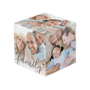 Create Your Own Picture Family Photos Cube