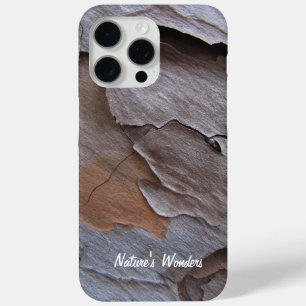 Create Your Own Pine Bark  iPhone 15 Pro Max Case