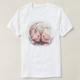 Create Your Own Pink Moon Moth T-Shirt