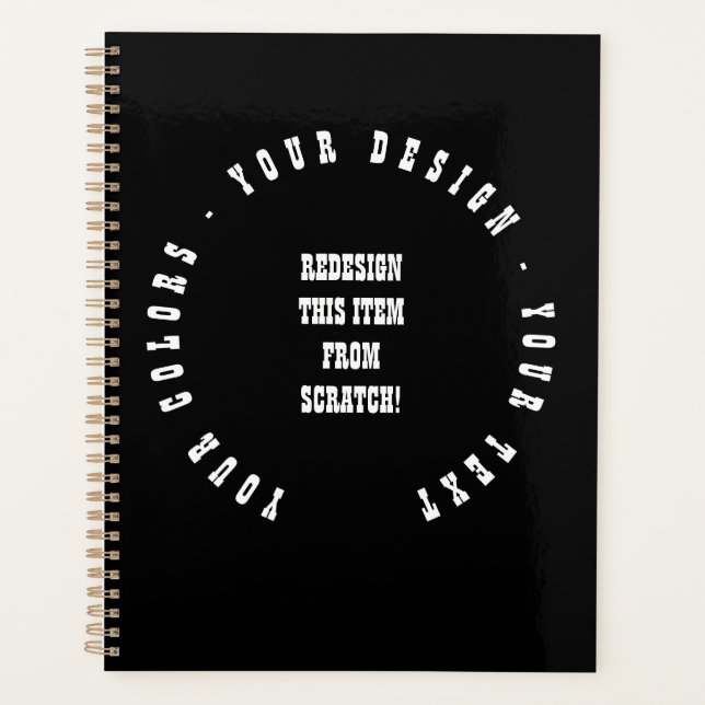 Create Your Own Planner (Front)