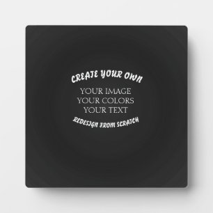 Create Your Own Plaque