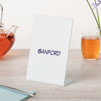Create Your Own Plastic Pedestal Sign