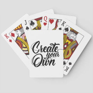 Create your own playing cards