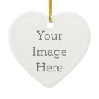 Create Your Own Porcelain Heart Ornament