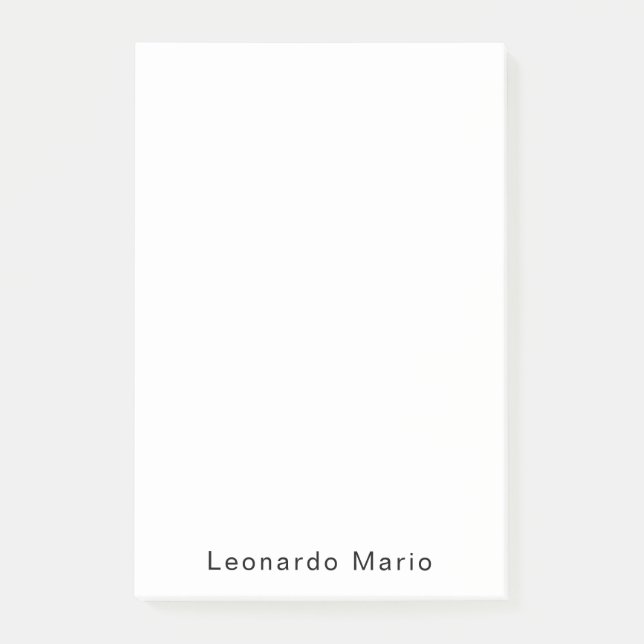 Create Your Own Post-it Notes (Front)