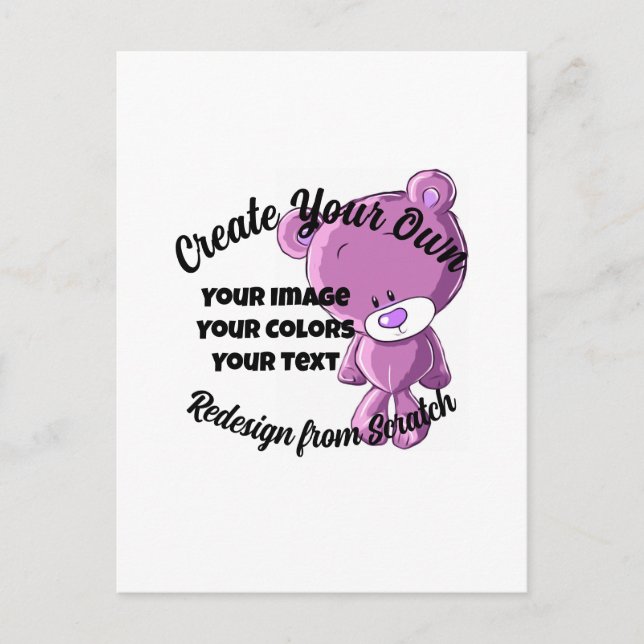 Create Your Own! -  Postcard (Front)