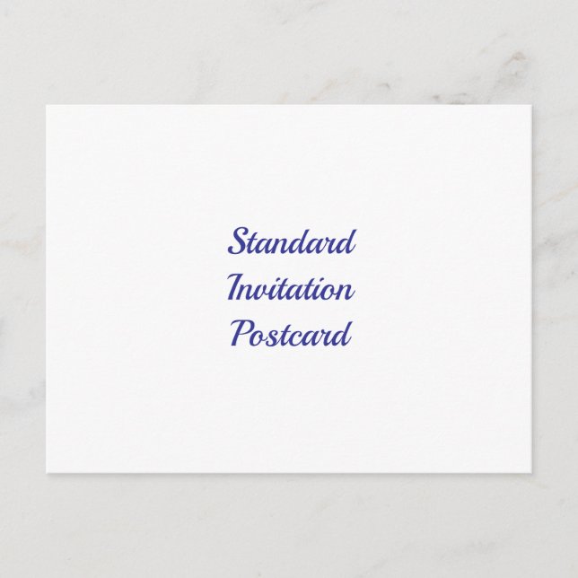 Create Your Own Postcard Invitation (Front)