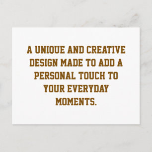 Create Your Own Postcard Invitation