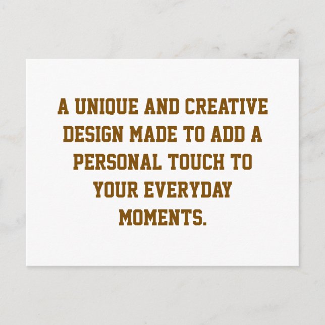 Create Your Own Postcard Invitation (Front)