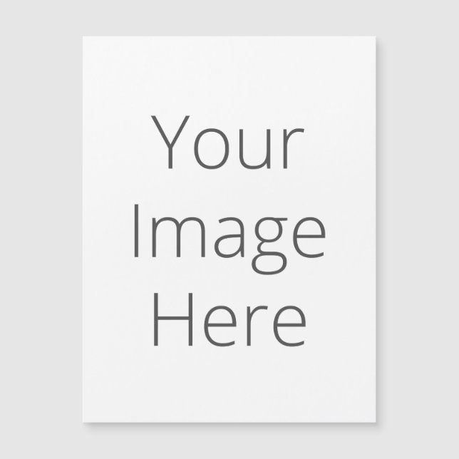 Create Your Own Postcard Size Thin Magnetic Card (Front)