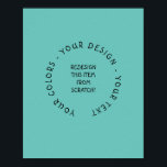 Create Your Own Poster<br><div class="desc">Create your own custom party,  baby shower,  wedding and event favours,  custom colour craft supplies,  personalised gifts for any occasion,  fun stuff and more. Visit Atomic Babies on Zazzle to view our entire collection.</div>