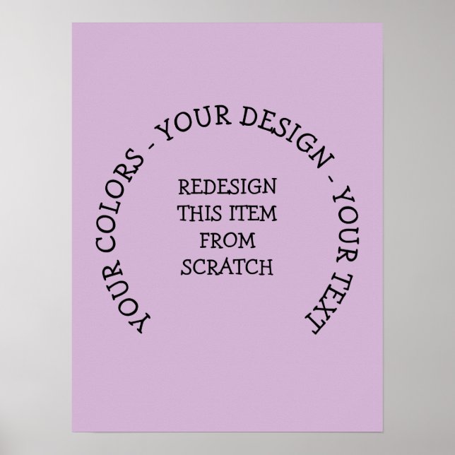 Create Your Own Poster (Front)