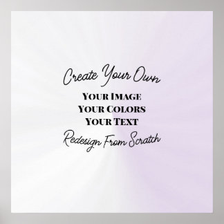 Create Your Own Poster