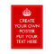 Create Your Own Poster