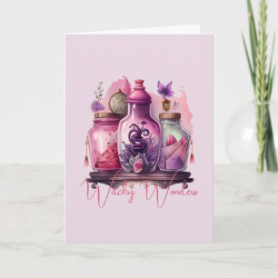Create Your Own Potion Bottles  Card