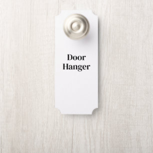 Create Your Own Premium 3.5" x 8.5" Door Hanger