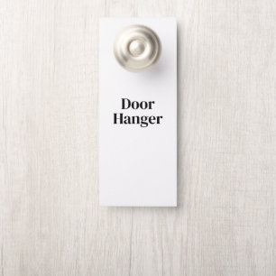 Create Your Own Premium 3.5" x 8.5" Small Door Hanger