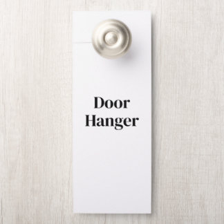 Create Your Own Premium | 4.25" x 11" Large Door Hanger