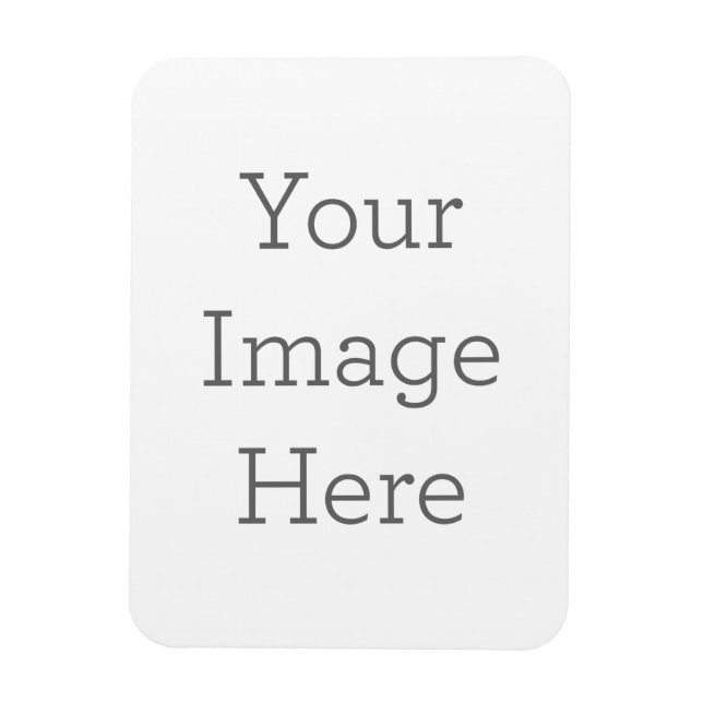 7.6 cm x 10.2 cm Flexible Photo Magnet (Vertical)