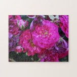 Create Your Own Pretty Pink Flower  Jigsaw Puzzle<br><div class="desc">This photo of pretty pink and purple flowers is a nice floral addition to a puzzle collection,  or you can change the photo for one of your own. From an original photo of flowers in bloom,  you can choose the size of the puzzle to be more or less challenging.</div>