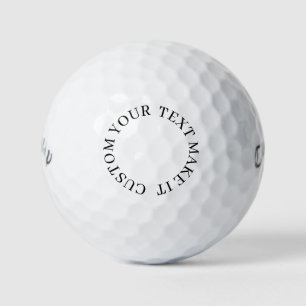 create your own professional Callaway Golf Warbird Balls