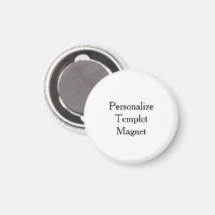 Create your own professional Circle 1.25 Inch Magnet