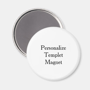 Create your own professional Circle 2.25 Inch Magnet