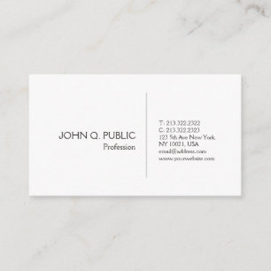 Create Your Own Professional Elegant Modern Business Card