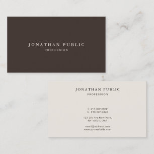 Create Your Own Professional Elegant Template Business Card
