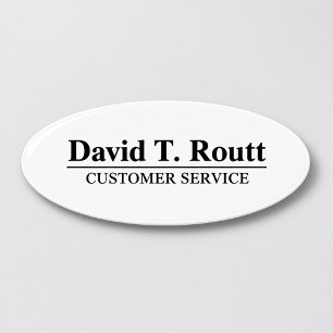 Create Your Own Professional Name Tag