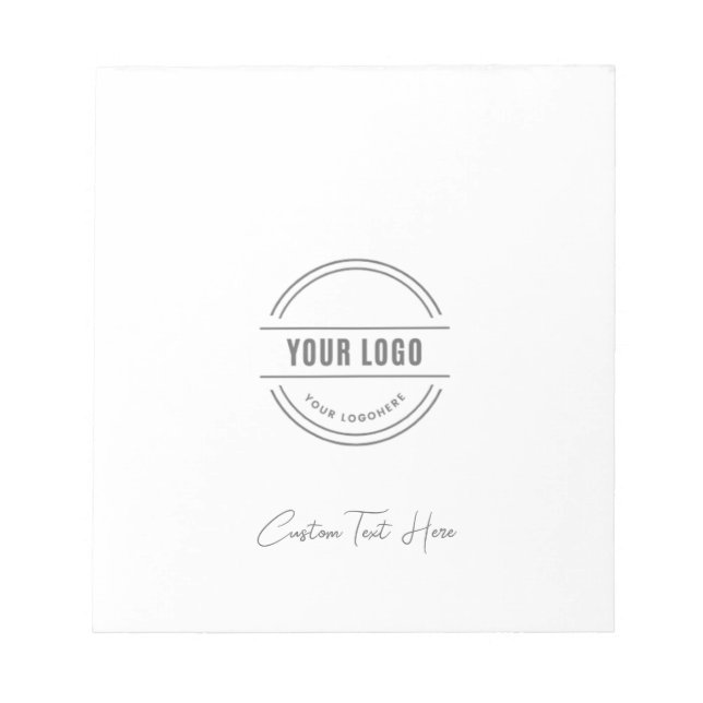 create your own Professional notebook business Notepad (Front)