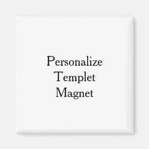Create your own professional Squared 2 Inch Magnet