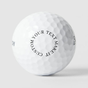 create your own professional Srixon Soft Feel 13 Golf Balls