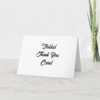 Create Your Own Promotion 5" x 7" Folded