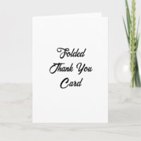 Create Your Own Promotion 5" x 7" Folded