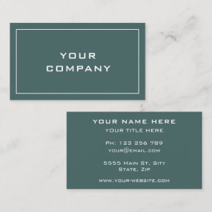 Create Your Own Promotional Business Card Template