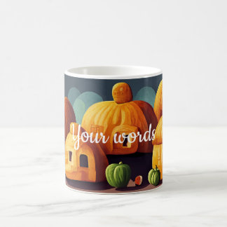 Create Your Own Pumpkin Village Magic Mug