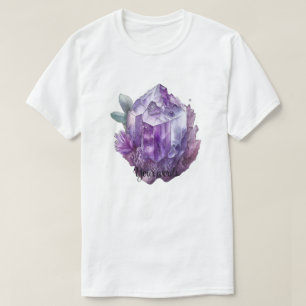 Create Your Own Purple Amethyst Crystals T-Shirt