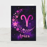 Create Your Own Purple Celestial Aries Zodiac