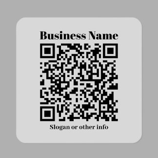 Create Your Own QR Code | Black & Transparent