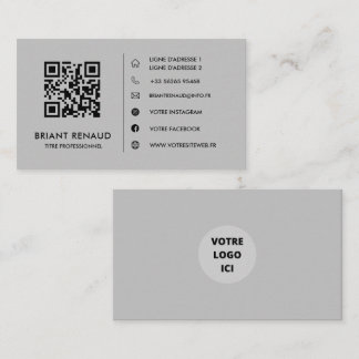 Create your own QR-code business card