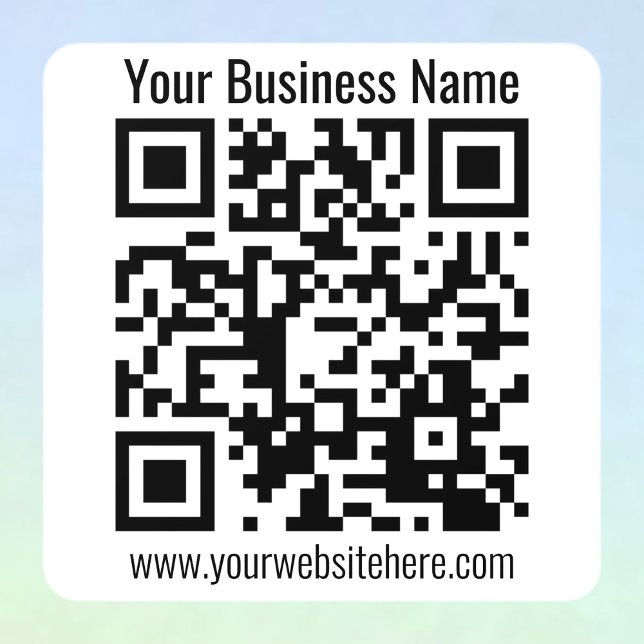 Create Your Own QR Code & Info | White & Black (Creator Uploaded)