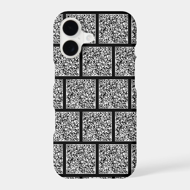 Create Your Own QR Code iPhone Case Choose Colour (Back)