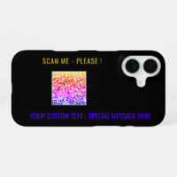 Create Your Own QR Code iPhone Case Example